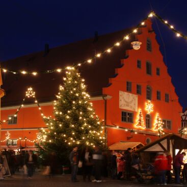 Romantischer Weihnachtsmarkt in Nördlingen